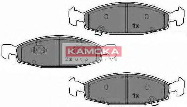 KAMOKA 23336 Комплект гальмівних колодок, дискове гальмо