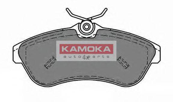 KAMOKA 23408 Комплект гальмівних колодок, дискове гальмо