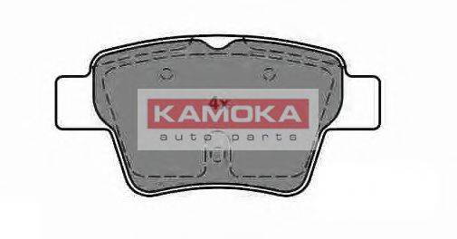 KAMOKA 24737 Комплект гальмівних колодок, дискове гальмо