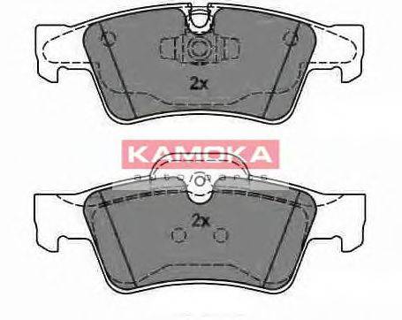 KAMOKA JQ1013662 Комплект гальмівних колодок, дискове гальмо