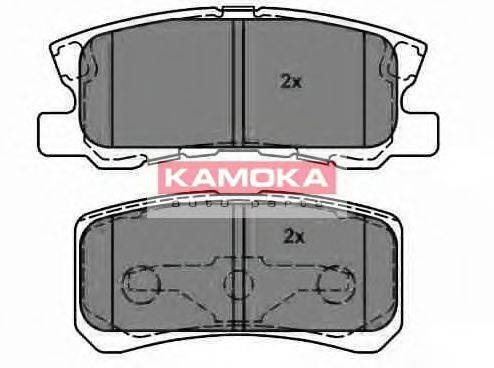 KAMOKA JQ1013678 Комплект гальмівних колодок, дискове гальмо