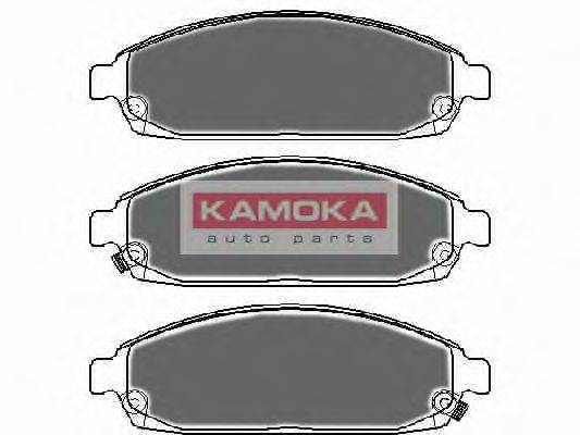 KAMOKA 24250 Комплект гальмівних колодок, дискове гальмо
