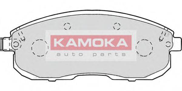 KAMOKA 21561 Комплект гальмівних колодок, дискове гальмо