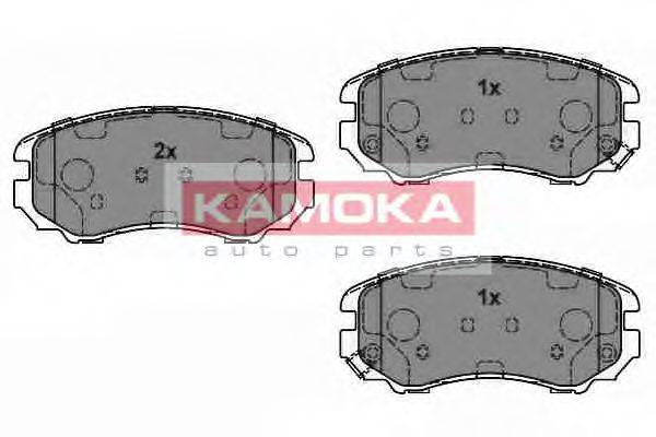 KAMOKA 23891 Комплект гальмівних колодок, дискове гальмо