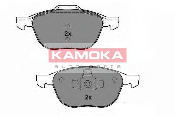 KAMOKA JQ101143 Комплект гальмівних колодок, дискове гальмо