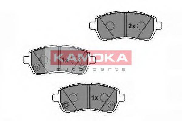 KAMOKA 24285 Комплект гальмівних колодок, дискове гальмо
