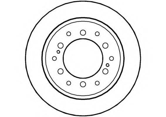 SEBRO 3026 гальмівний диск