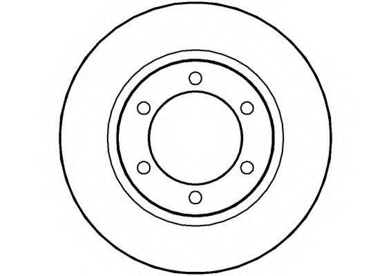 TOYOTA 18152-04577 гальмівний диск