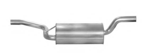 DAF 30681701 Середній глушник вихлопних газів