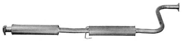 AUSTIN RR158L Середній глушник вихлопних газів