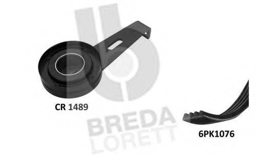 BREDA LORETT KCA0020 Полікліновий ремінний комплект