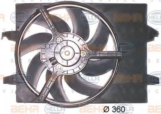 FORD 2S6H 8C607 EA Вентилятор, охолодження двигуна