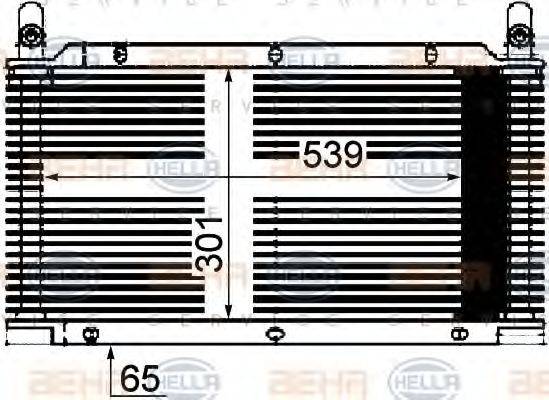 MERCEDES-BENZ A4055011401 масляний радіатор, моторне масло