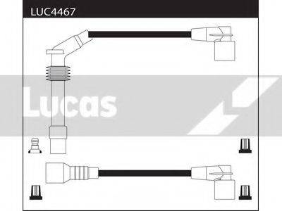 LUCAS ELECTRICAL LUC4467 Комплект дротів запалювання