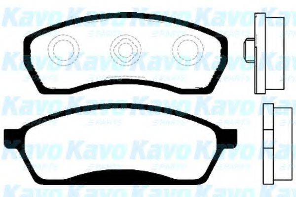 SUBARU AY040KE030 Комплект гальмівних колодок, дискове гальмо