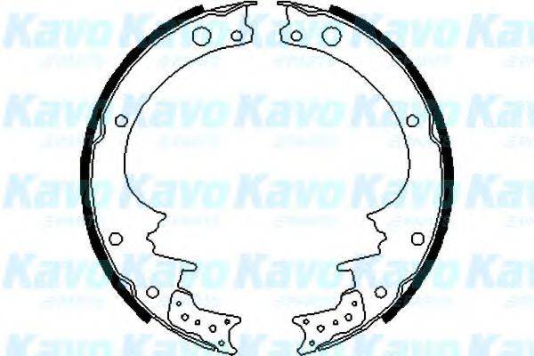 KAVO PARTS BS7405 Комплект гальмівних колодок