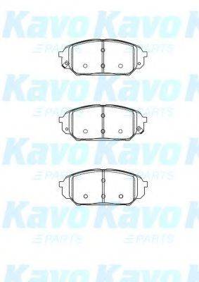 KAVO PARTS KBP3039 Комплект гальмівних колодок, дискове гальмо