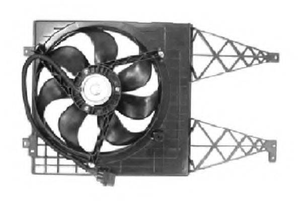 NRF 47056 Вентилятор, охолодження двигуна
