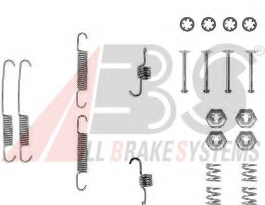 CARRAB BRAKE PARTS 3119 Комплектуючі, гальмівна колодка