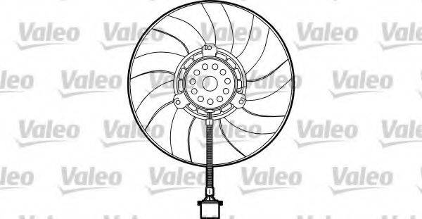 VALEO 698373 Вентилятор, охолодження двигуна