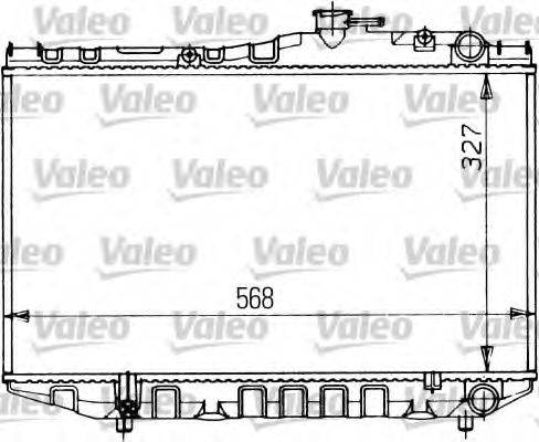 TOYOTA 16400-15210 Радіатор, охолодження двигуна