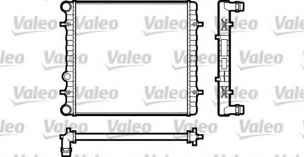VALEO 731606 Радіатор, охолодження двигуна