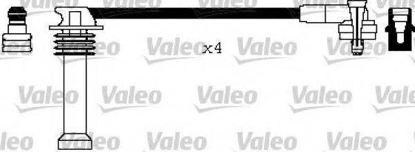 VALEO 346615 Комплект дротів запалювання