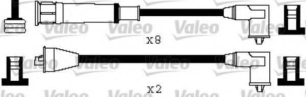 VALEO 346523 Комплект дротів запалювання