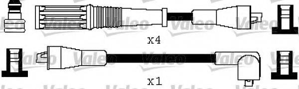 LUCAS ELECTRICAL DKB193 Комплект дротів запалювання