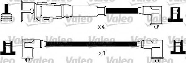 VALEO 346266 Комплект дротів запалювання