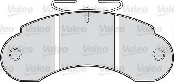 VALEO 540441 Комплект гальмівних колодок, дискове гальмо