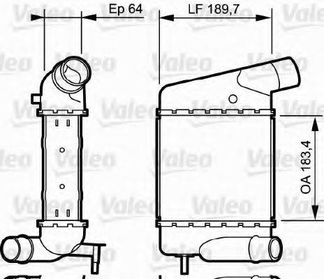 RENAULT 82 00 369 311 Інтеркулер