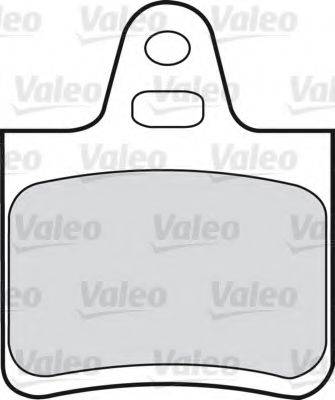 VALEO 540428 Комплект гальмівних колодок, дискове гальмо