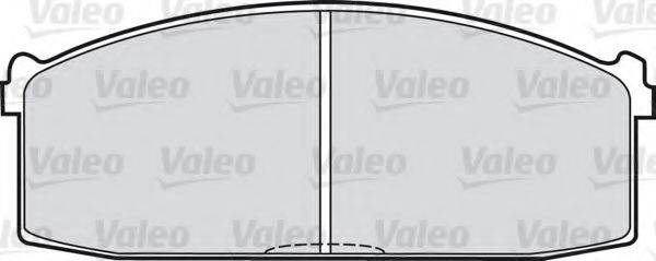 VALEO 540410 Комплект гальмівних колодок, дискове гальмо