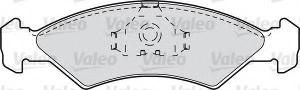 QUINTON HAZELL 16800 Комплект гальмівних колодок, дискове гальмо
