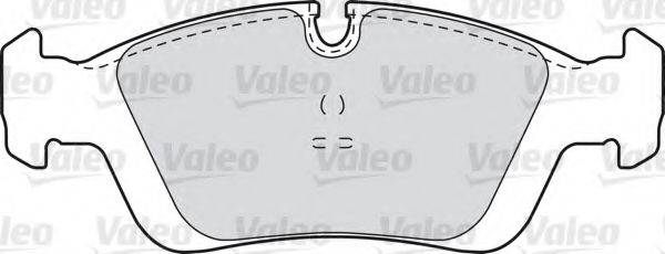 VALEO 301018 Комплект гальмівних колодок, дискове гальмо