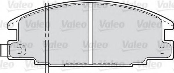 VALEO 301020 Комплект гальмівних колодок, дискове гальмо