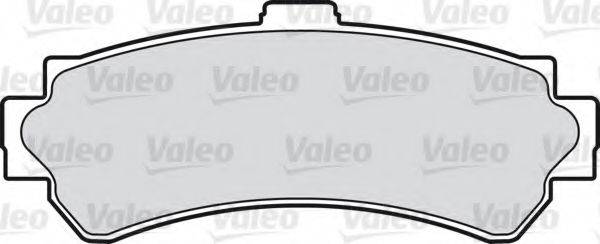 VALEO 23023 Комплект гальмівних колодок, дискове гальмо