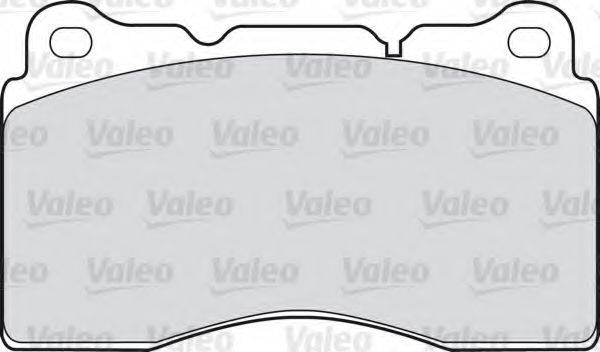 VALEO 23092 Комплект гальмівних колодок, дискове гальмо
