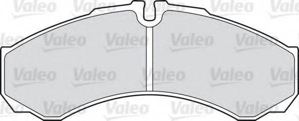 VALEO 301029 Комплект гальмівних колодок, дискове гальмо