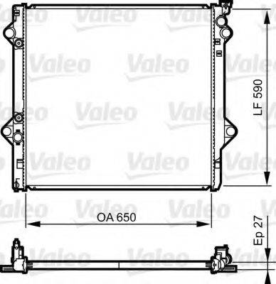 TOYOTA 16400-31351 Радіатор, охолодження двигуна