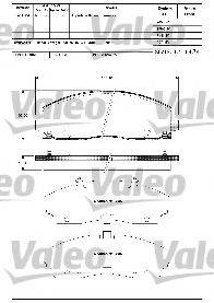 VALEO 601314 Комплект гальмівних колодок, дискове гальмо