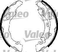 VALEO 554851 Комплект гальмівних колодок