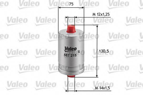 VALEO 587215 Топливный фильтр