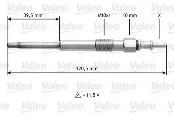 SMART 4562V003 Свічка розжарювання