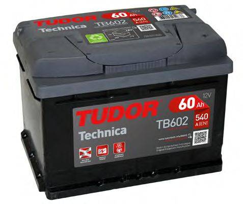 TUDOR TB602 Стартерна акумуляторна батарея; Стартерна акумуляторна батарея