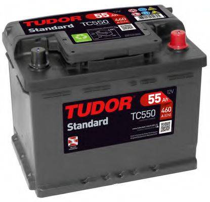 TUDOR TC550 Стартерная аккумуляторная батарея; Стартерная аккумуляторная батарея
