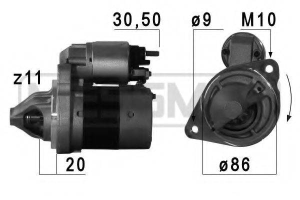 DELCO REMY DRS0963 Стартер