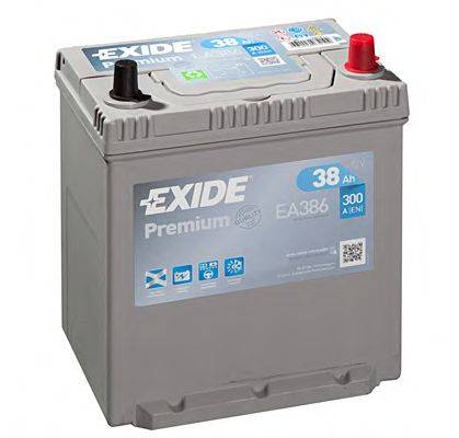 EXIDE EA386 Стартерна акумуляторна батарея; Стартерна акумуляторна батарея
