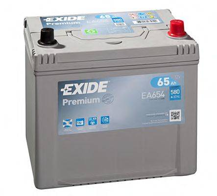 EXIDE EA654 Стартерна акумуляторна батарея; Стартерна акумуляторна батарея
